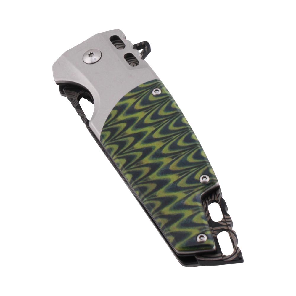 MTech USA Wink Folding Handle Metal Pocket Knife-Green