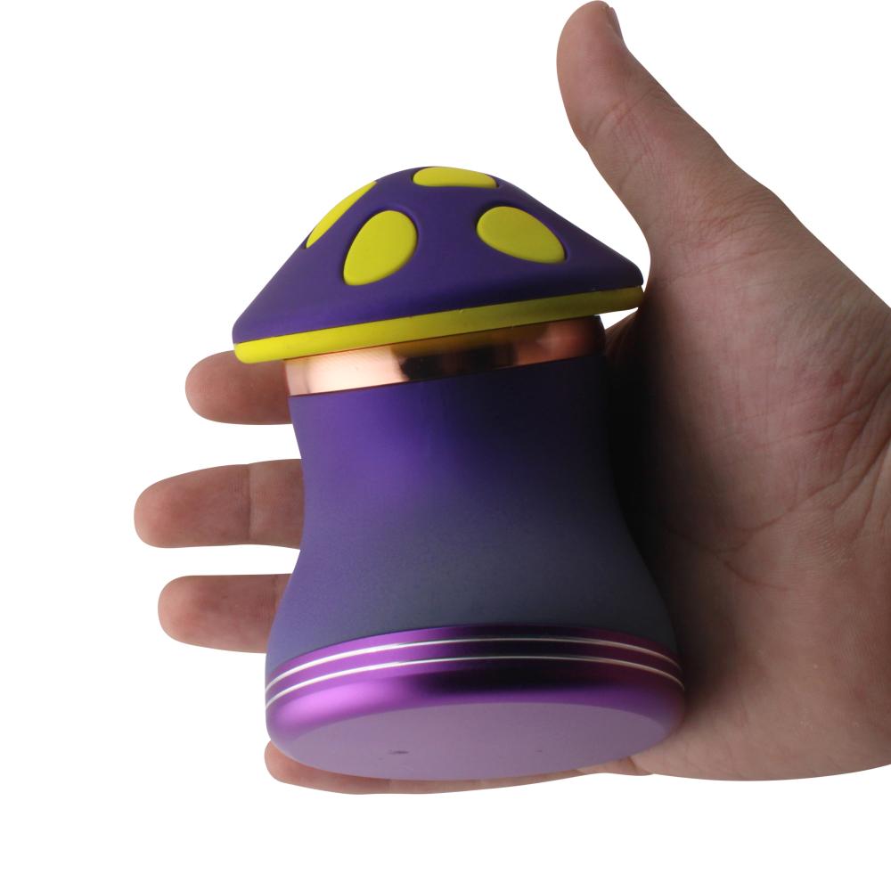 Mushroom Assorted Grinder-4 Piece-Purple