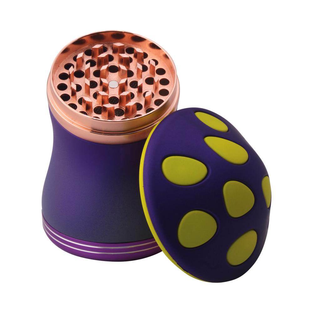 Mushroom Assorted Grinder-4 Piece-Purple