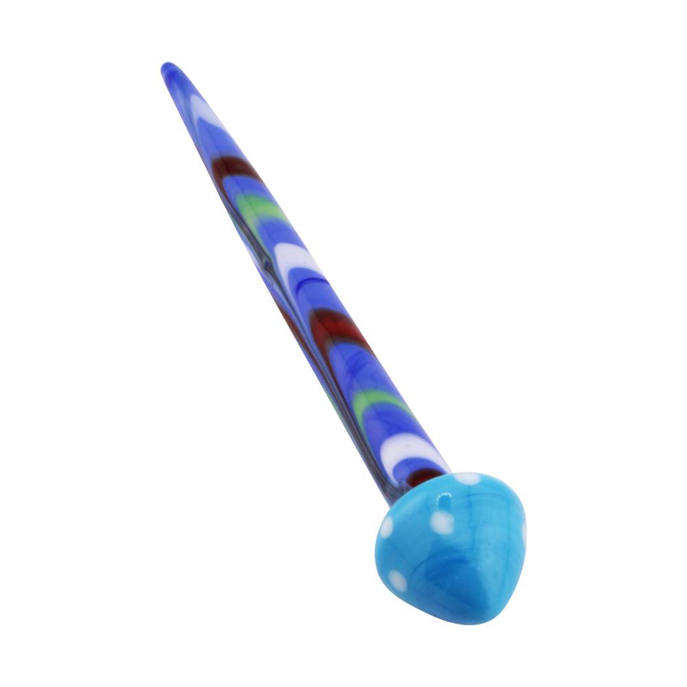Mushroom Design Dabbing Tool-Blue