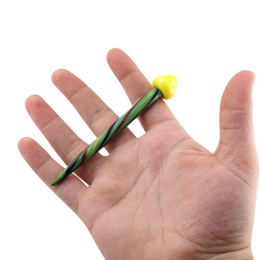 Mushroom Design Dabbing Tool-Green
