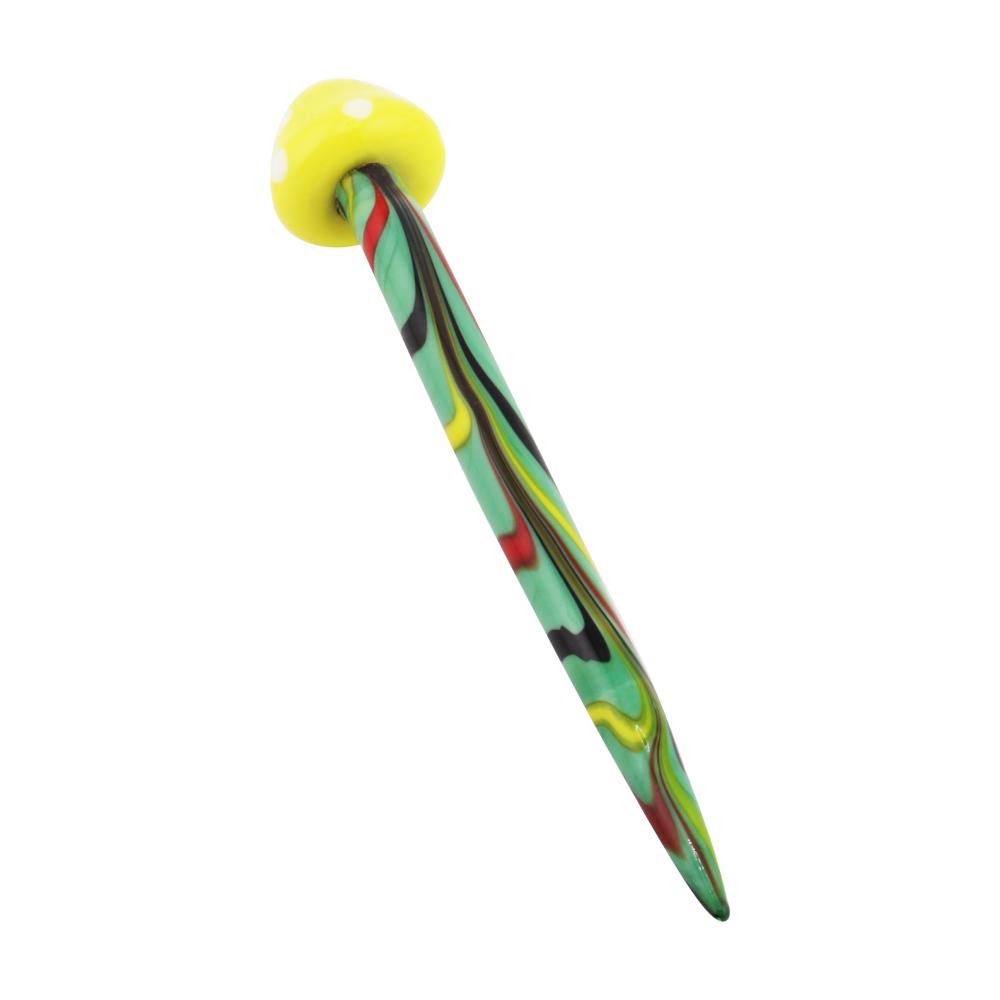Mushroom Design Dabbing Tool-Green