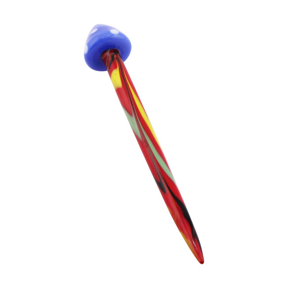 Mushroom Design Dabbing Tool-Red
