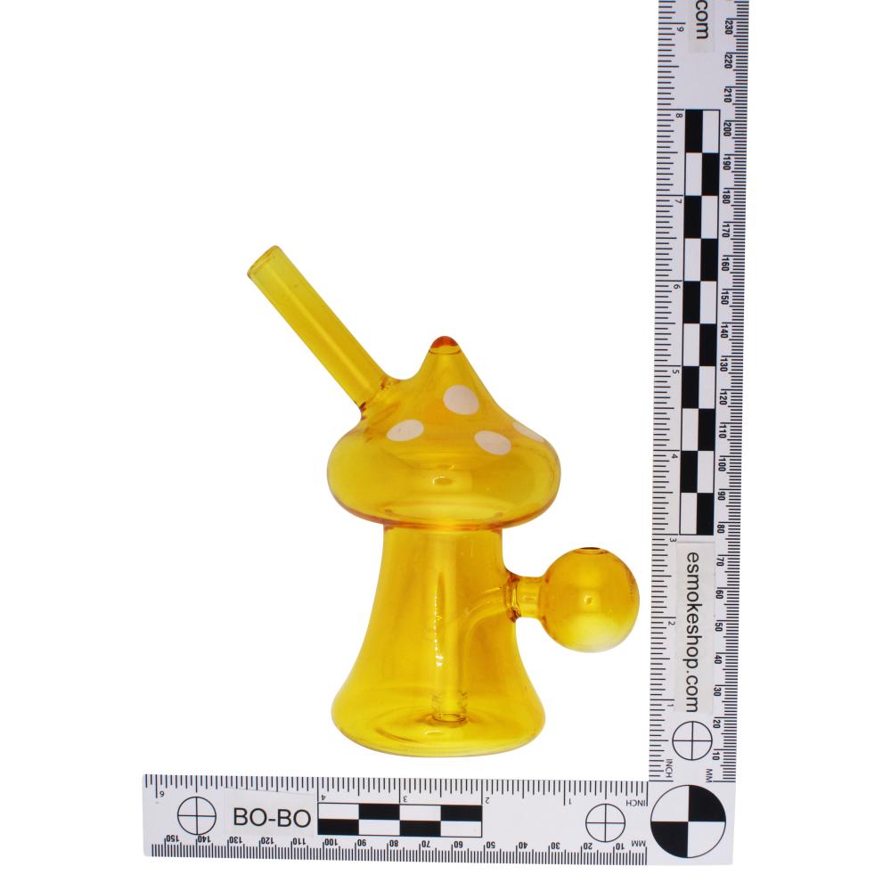 Mushroom Oil Burner Bubbler-Yellow