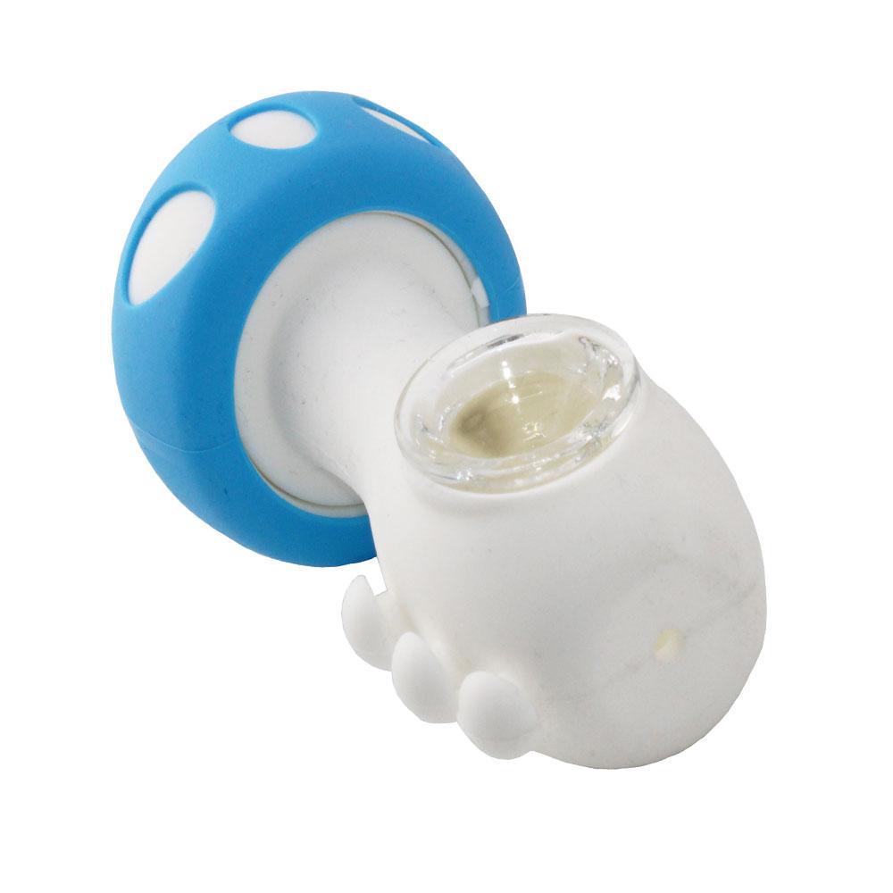 Mushroom Silicone Hand Pipe