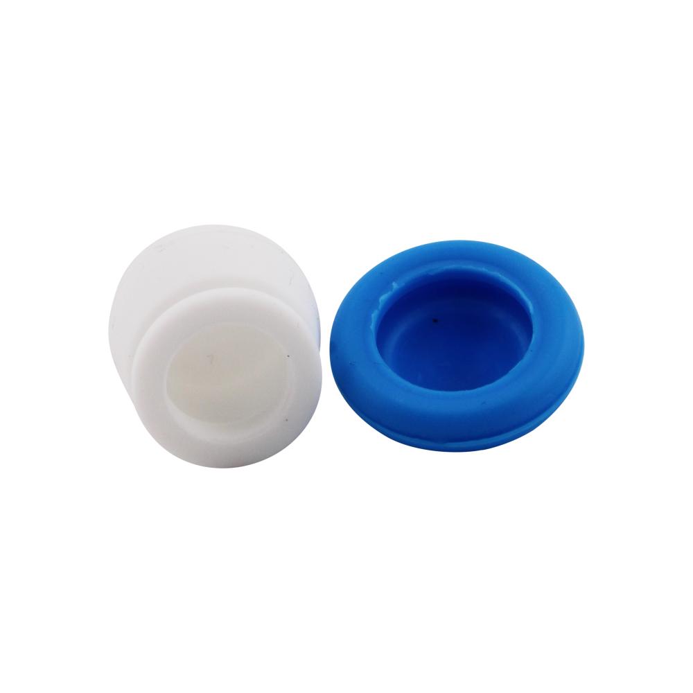 Mushroom Small Silicone Container-2 Piece-Blue
