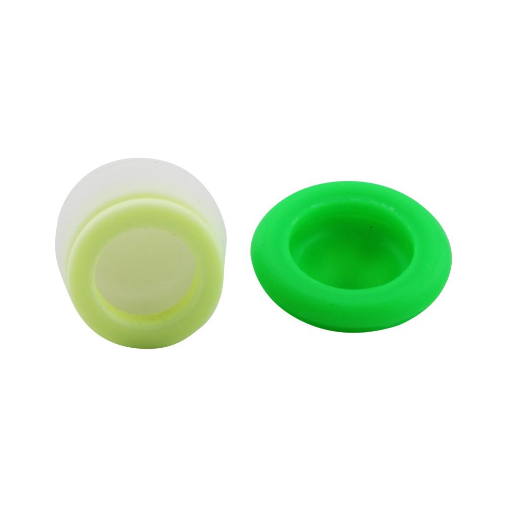 Mushroom Small Silicone Container-2 Piece-Green