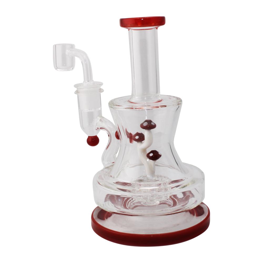 Mystic Mushroom Water Pipe-Red