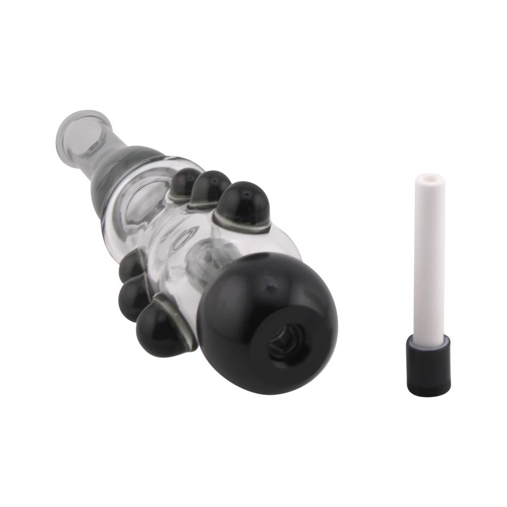 New Fire Medium Glass Nectar Collector Set-Black