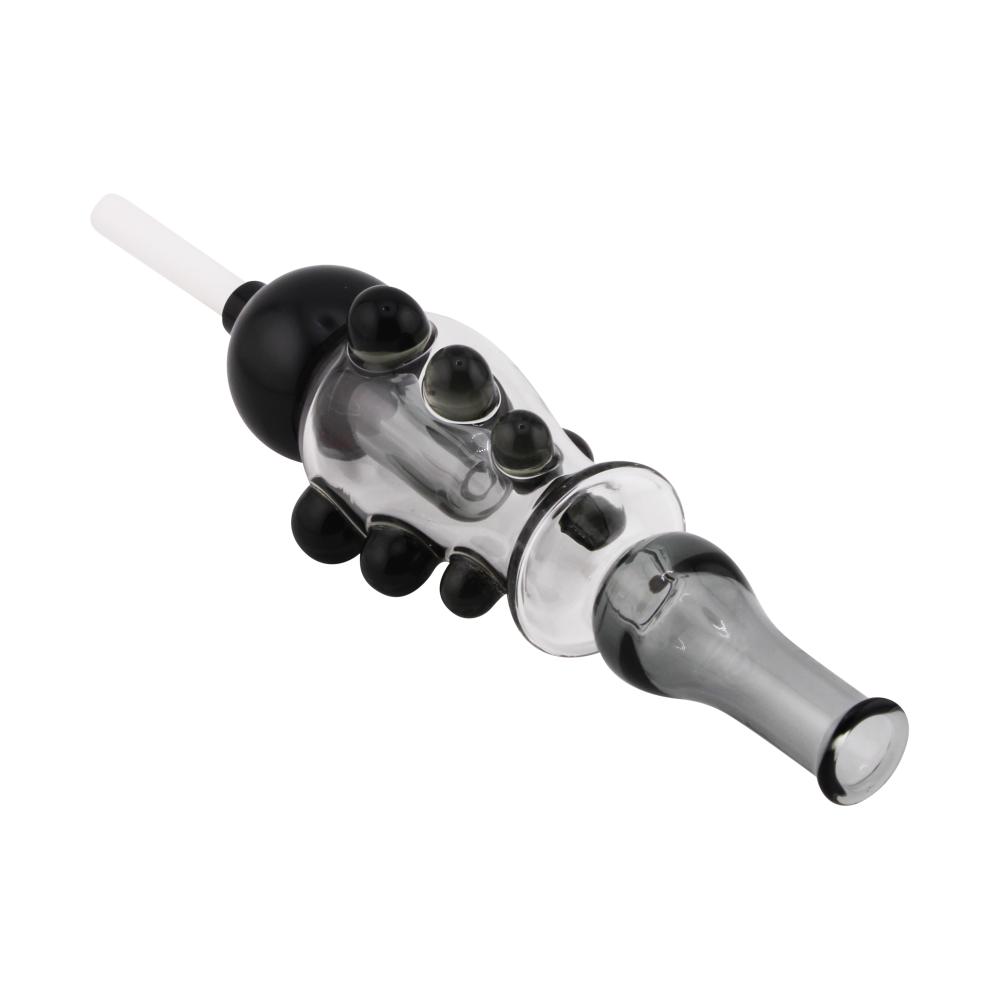 New Fire Medium Glass Nectar Collector Set-Black