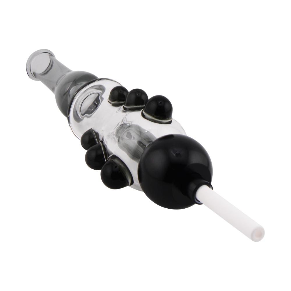 New Fire Medium Glass Nectar Collector Set-Black