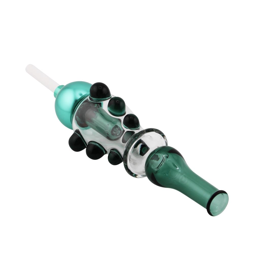 New Fire Medium Glass Nectar Collector Set-Dark Green