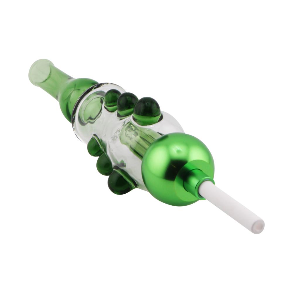 New Fire Medium Glass Nectar Collector Set-Green