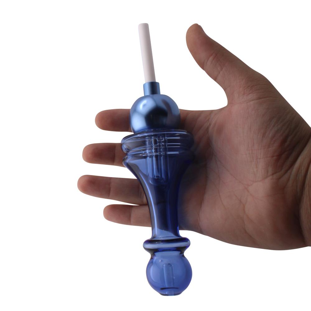 New Fire Moderate Glass Nectar Collector Set-Blue