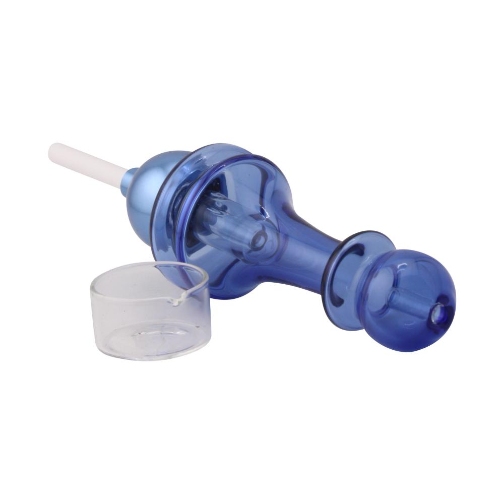 New Fire Moderate Glass Nectar Collector Set-Blue