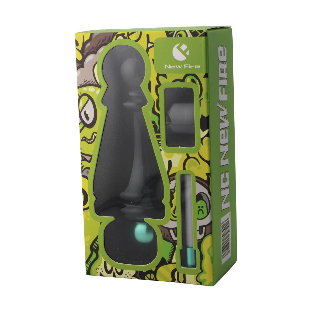 New Fire Moderate Glass Nectar Collector Set-Dark Green