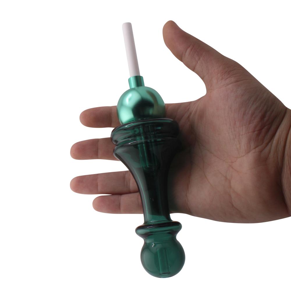 New Fire Moderate Glass Nectar Collector Set-Dark Green