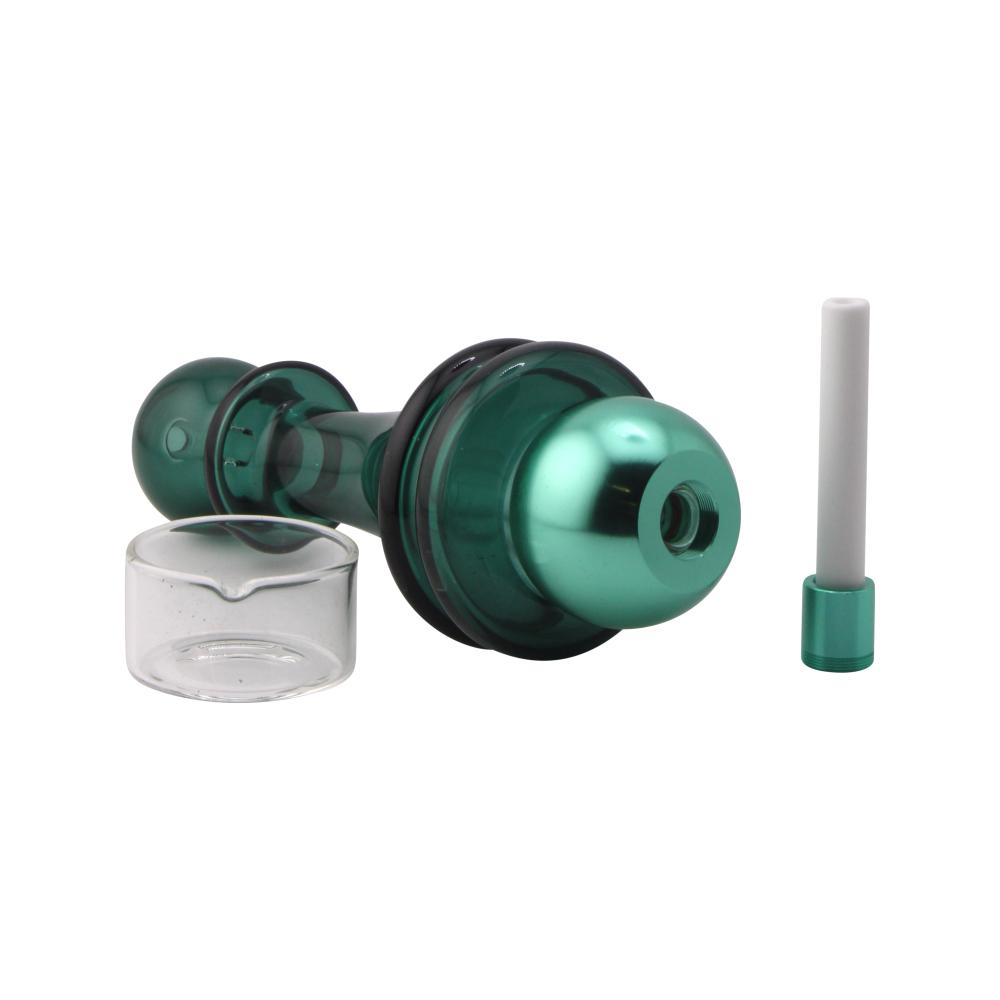 New Fire Moderate Glass Nectar Collector Set-Dark Green