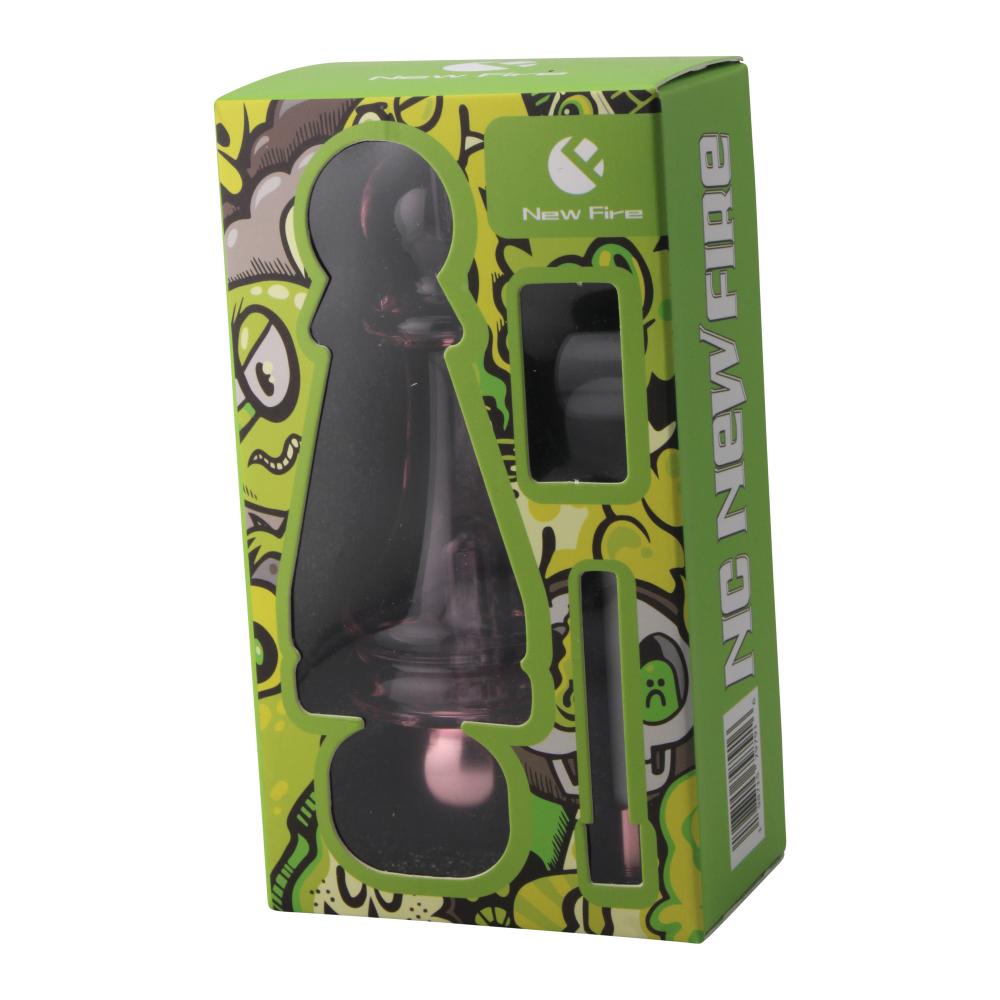 New Fire Moderate Glass Nectar Collector Set-Pink