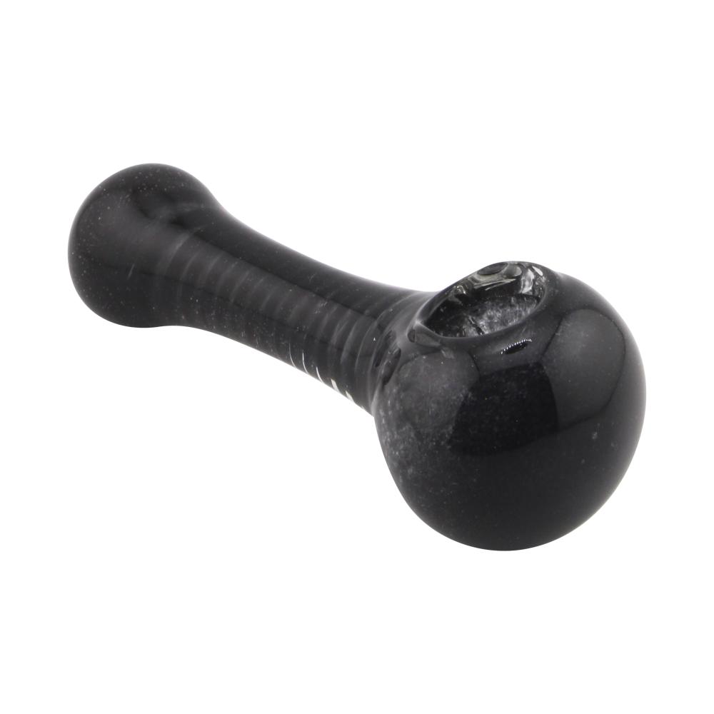 Noir Glass Hand Pipe-Black