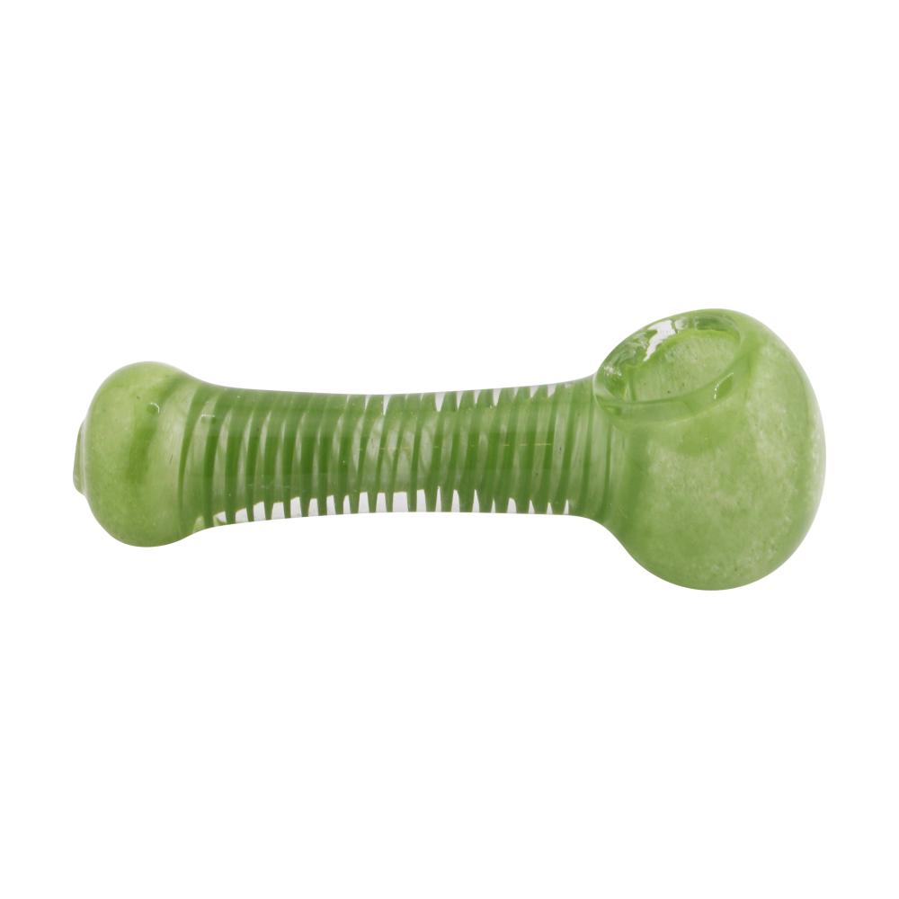 Noir Glass Hand Pipe-Green