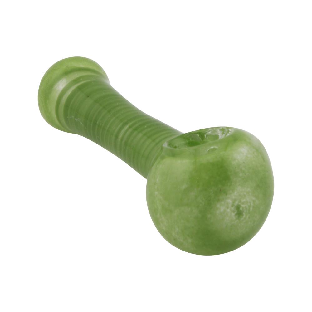 Noir Glass Hand Pipe-Green