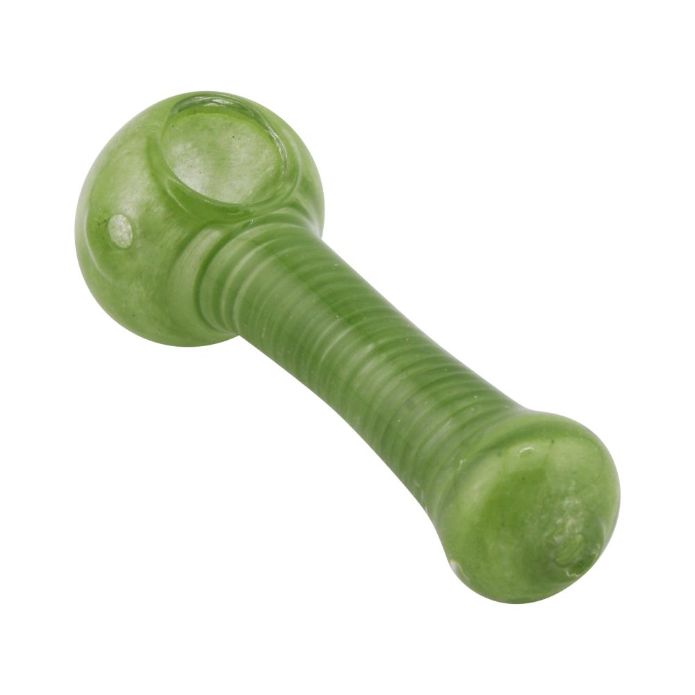 Noir Glass Hand Pipe-Green