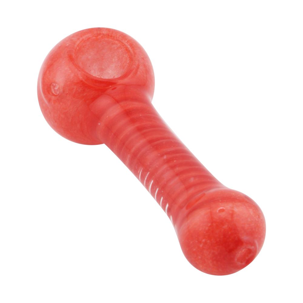 Noir Glass Hand Pipe-Red
