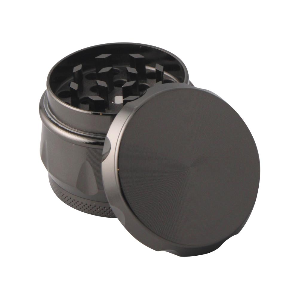 Noir Pro Metal Grinder-4 Piece-Black