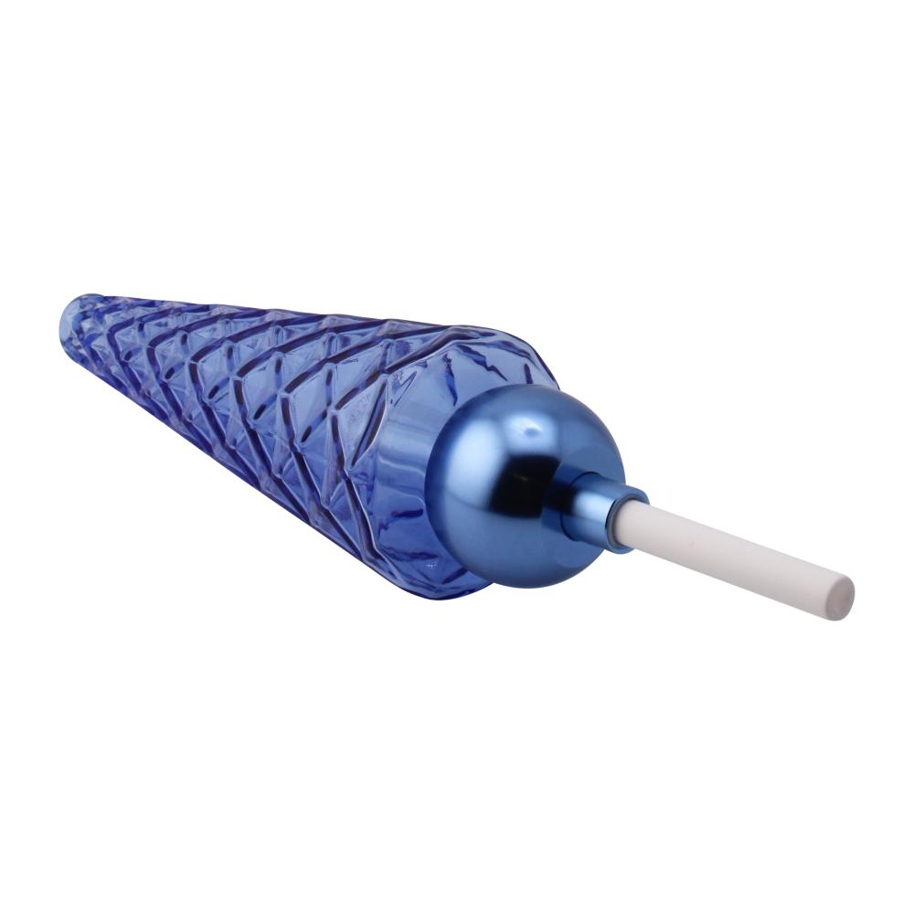 Obsidian Cone Glass Nectar Collector-Blue