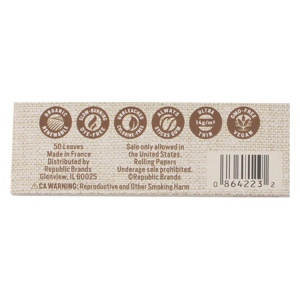 OCB Organic Hemp Rolling Papers 1 1/4