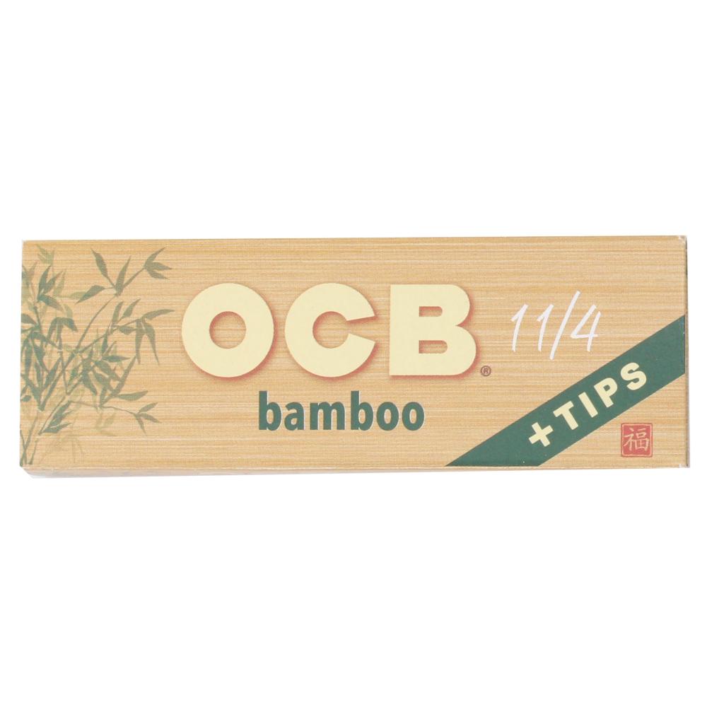 OCB Bamboo 1 1/4 Rolling Paper + Tips