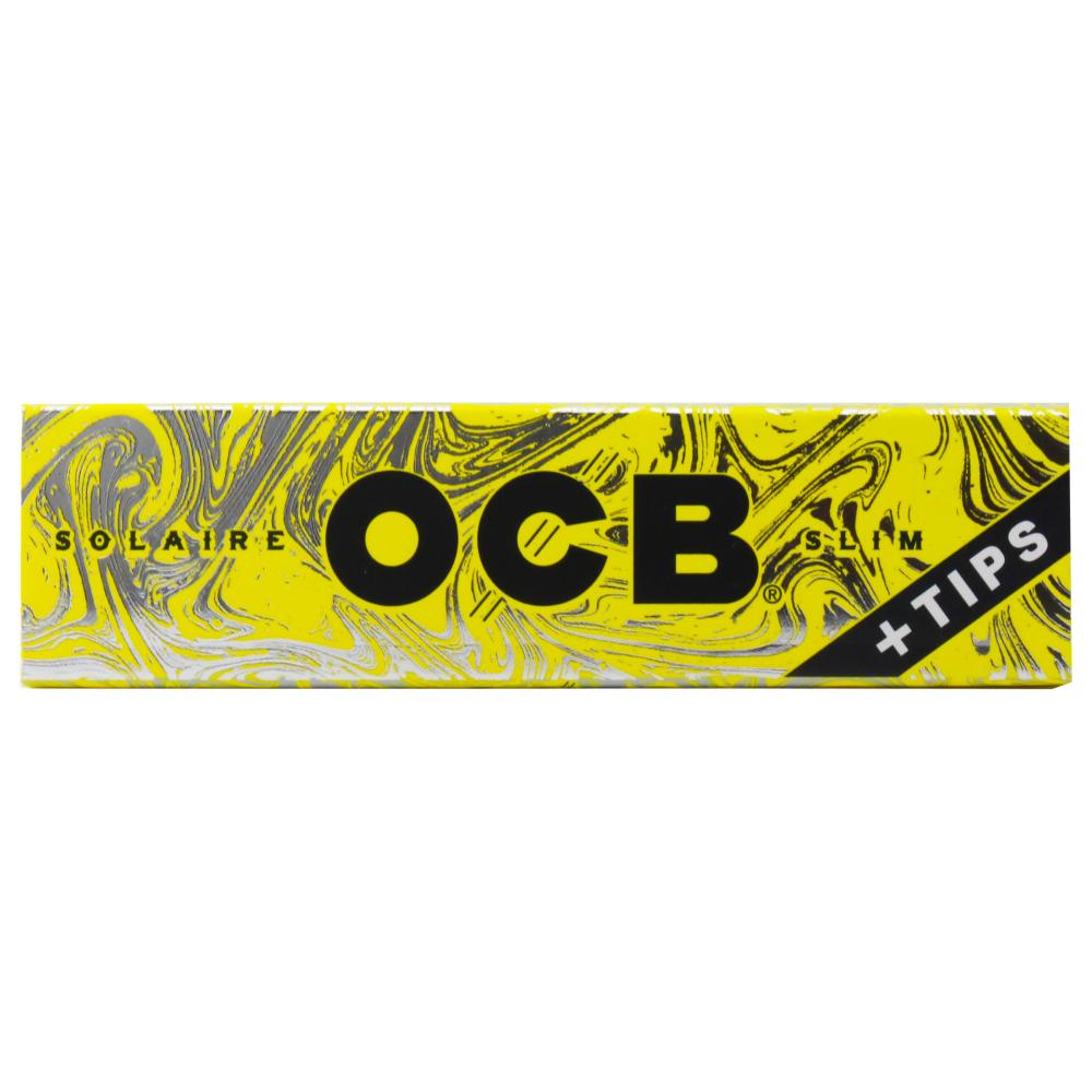 OCB Solainer Slim King Size Rolling Paper + Tips