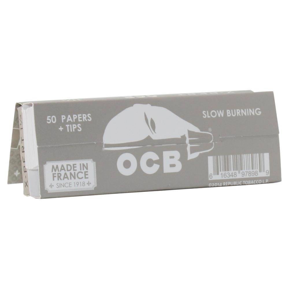 OCB X-Pert Rolling Papers + Tips 1 1/4