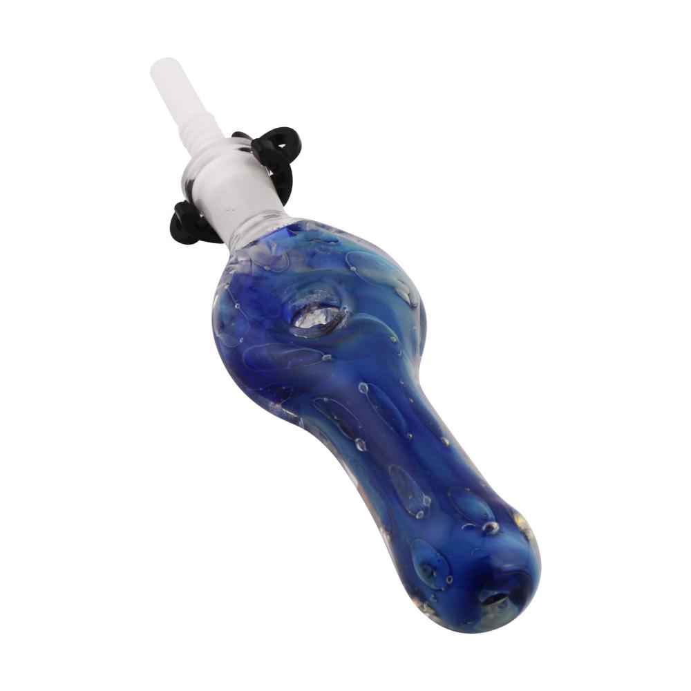 Ocean Design Small Glass Nectar Collector-Blue