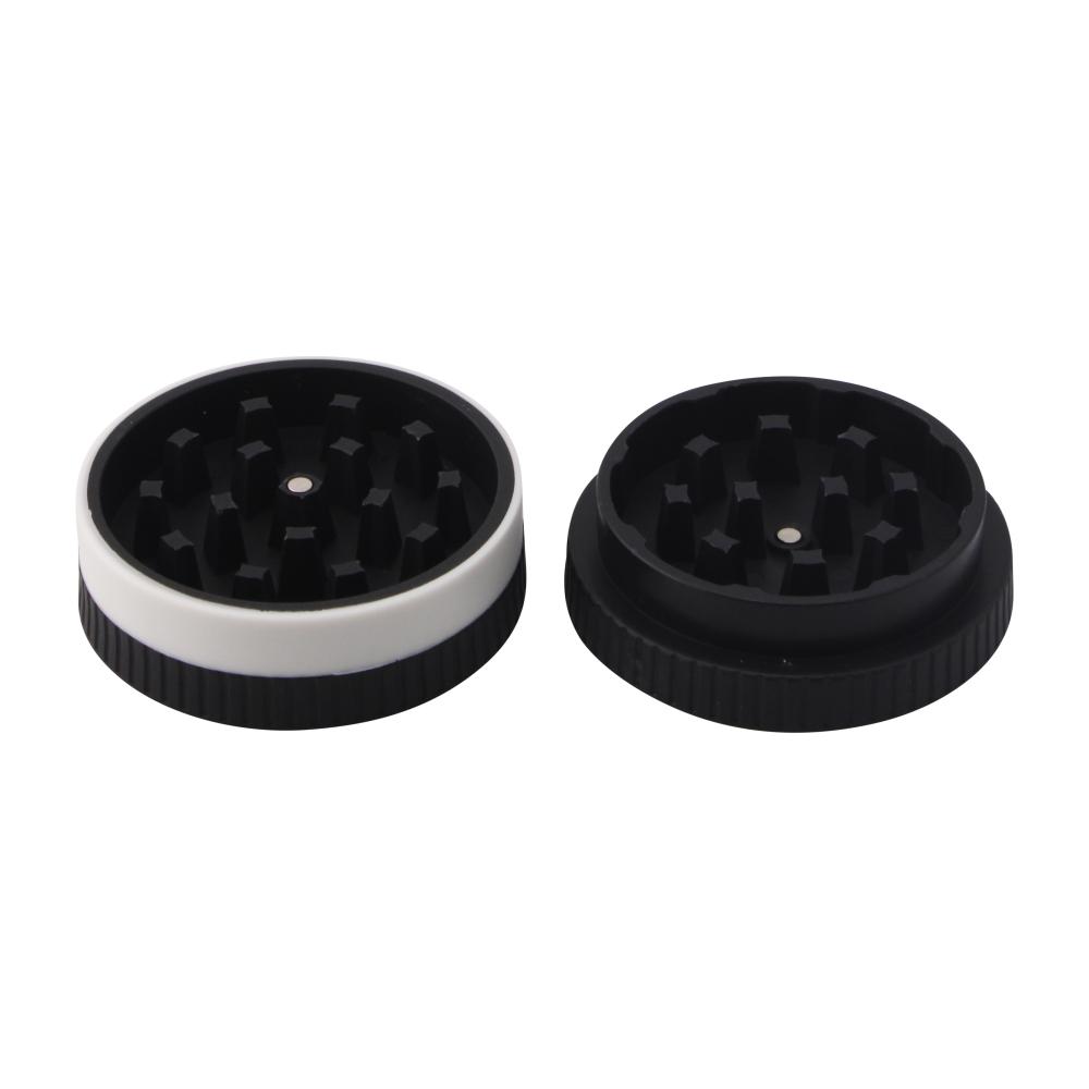 Oreo Small Plastic Grinder-2 Piece-Black