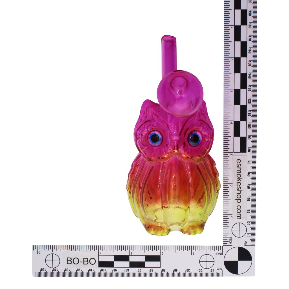 Owl Oil Burner Bubbler-Purple