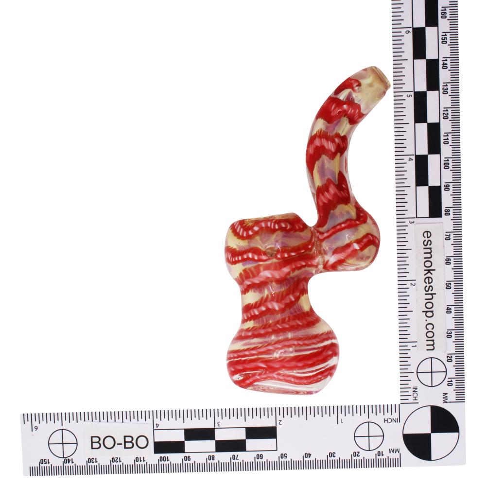 Panio Glass Hand Pipe-Red