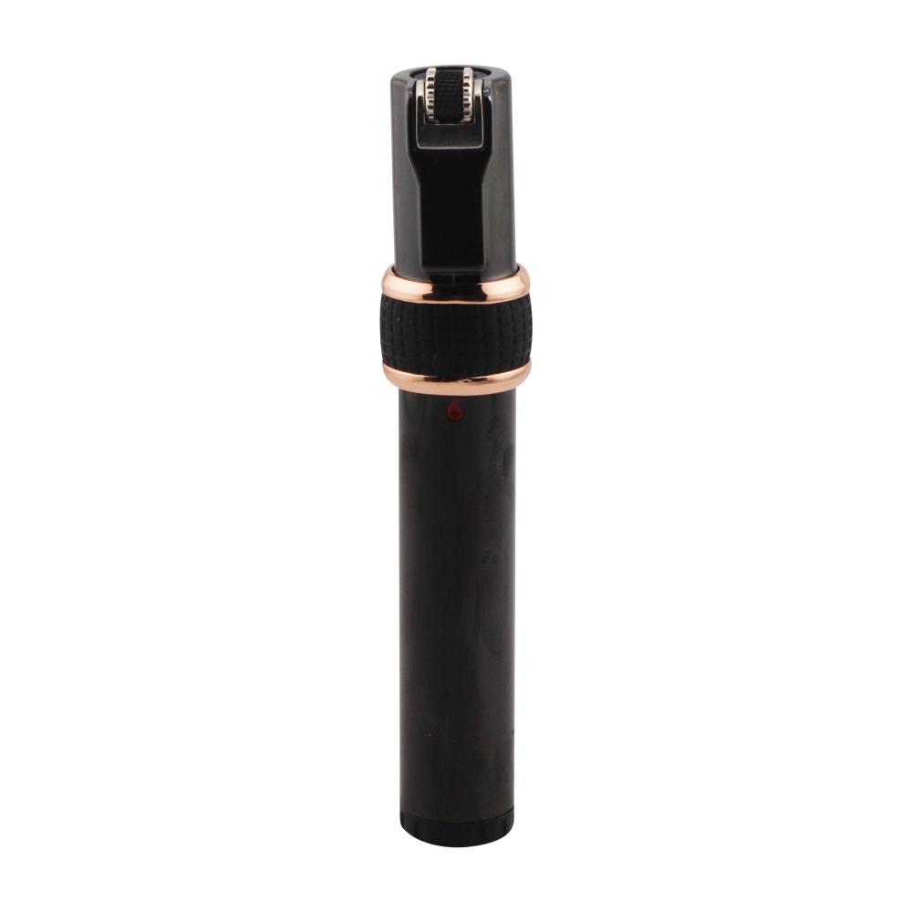 Pencil Style Scorch Single Flame Torch Lighter-Black