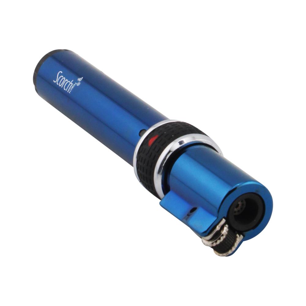 Pencil Style Scorch Single Flame Torch Lighter-Blue