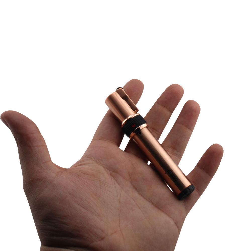 Pencil Style Scorch Single Flame Torch Lighter-Gold