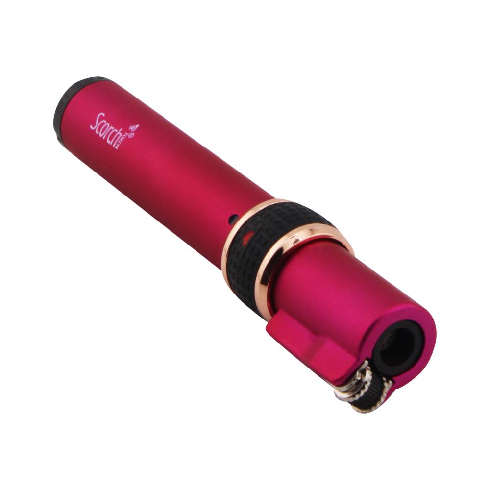 Pencil Style Scorch Single Flame Torch Lighter-Purple