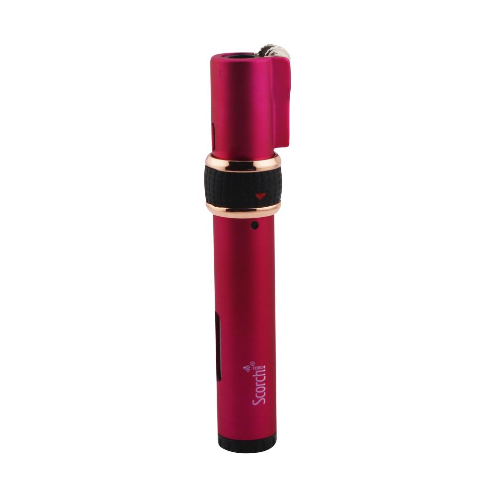 Pencil Style Scorch Single Flame Torch Lighter-Purple