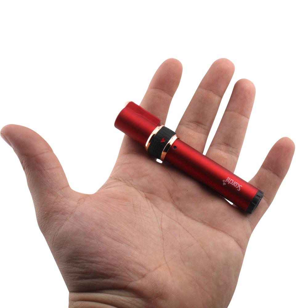 Pencil Style Scorch Single Flame Torch Lighter-Red