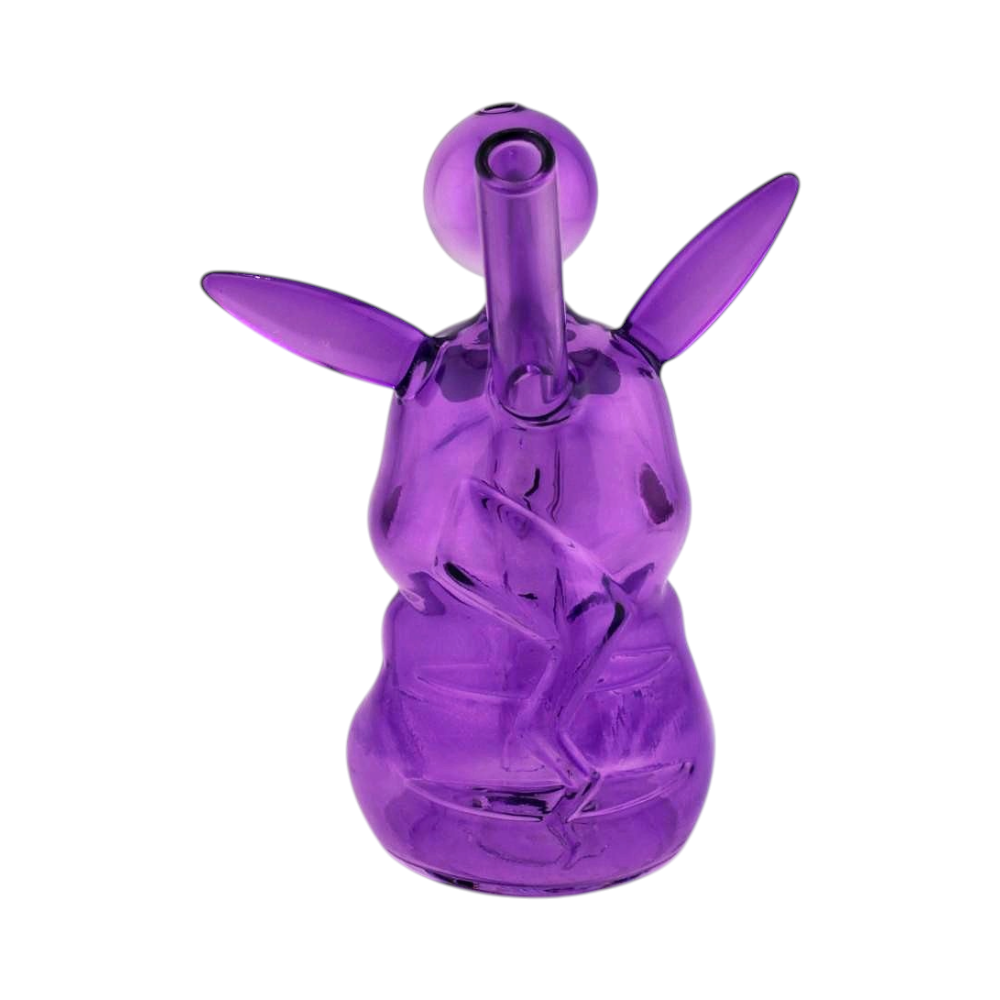 Pikaqu Thick Pyrex Glass Oil Burner Bubbler-Purple