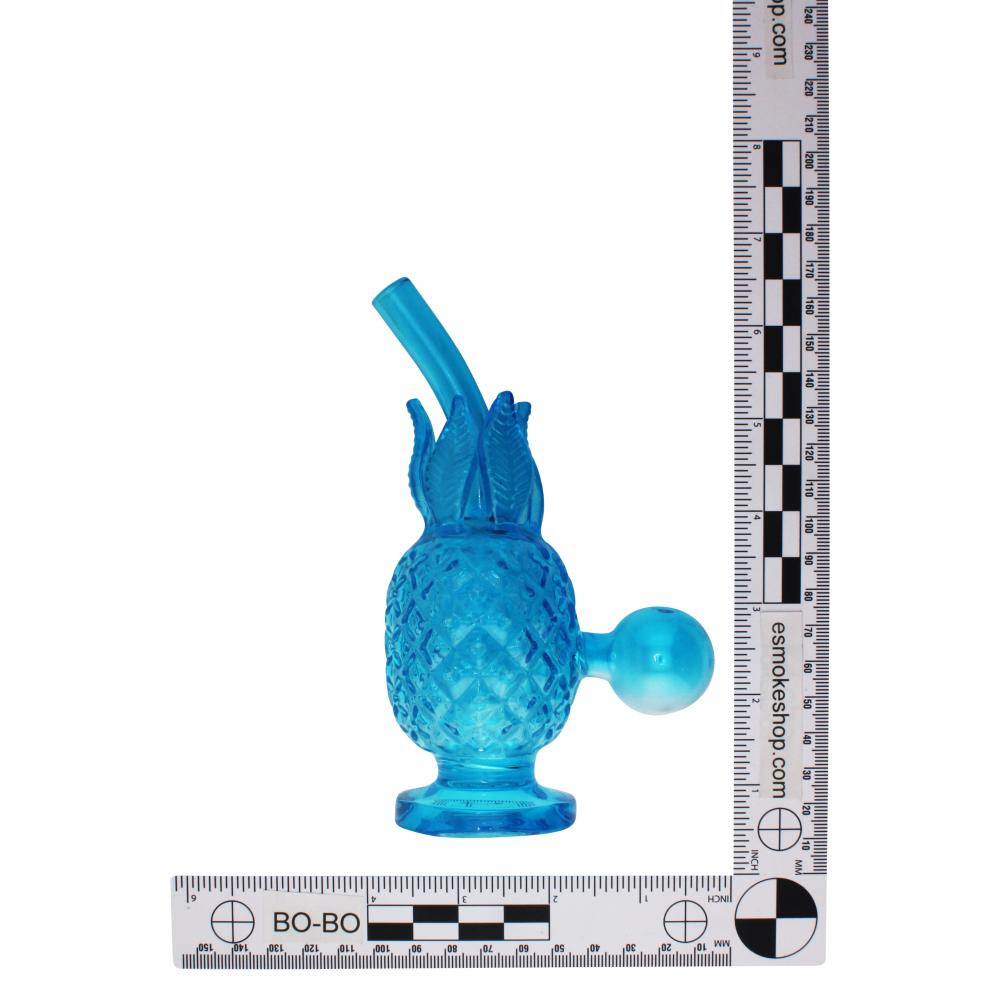 Pineapple Oil Burner Bubbler-Blue