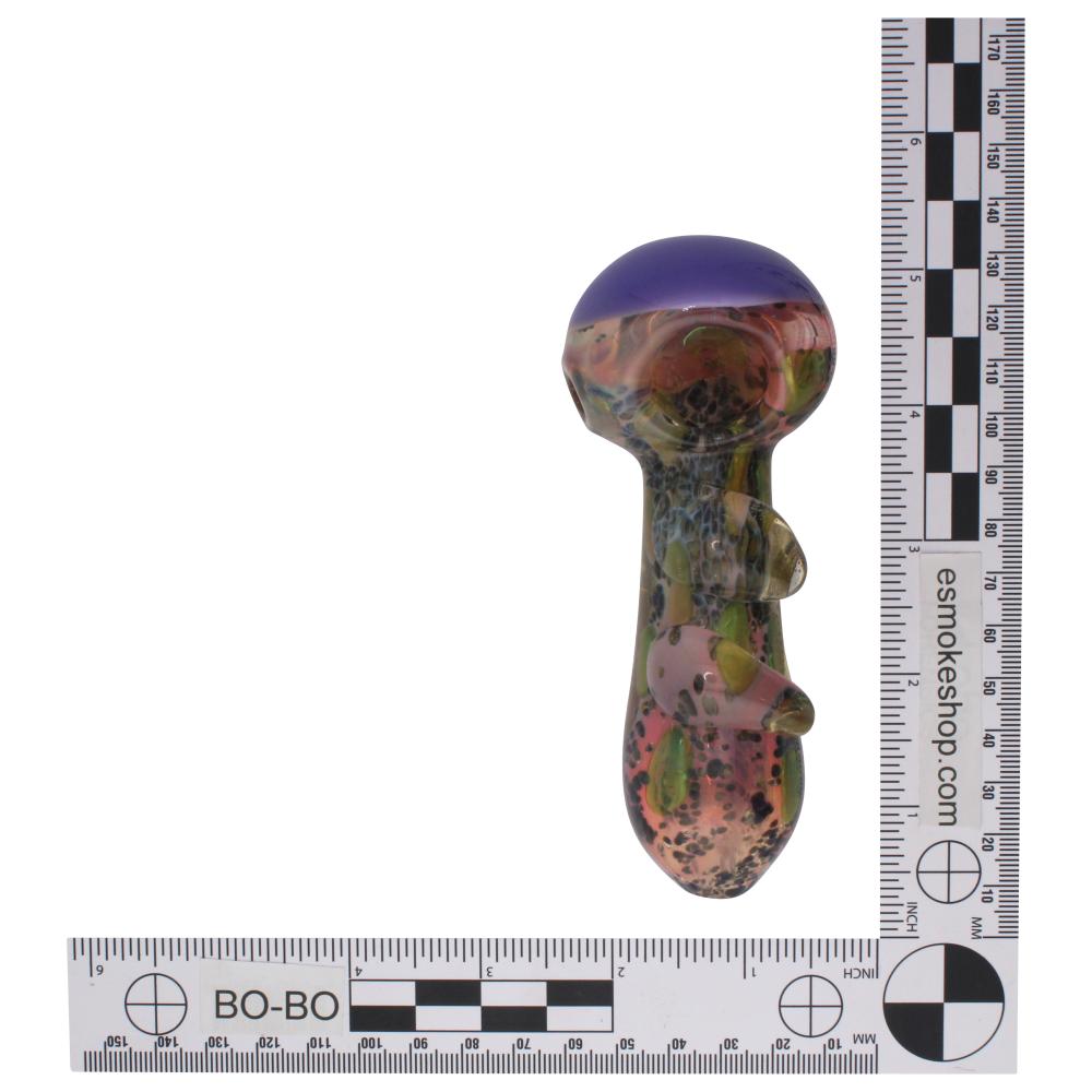 Plasma Drift Glass Hand Pipe-Purple
