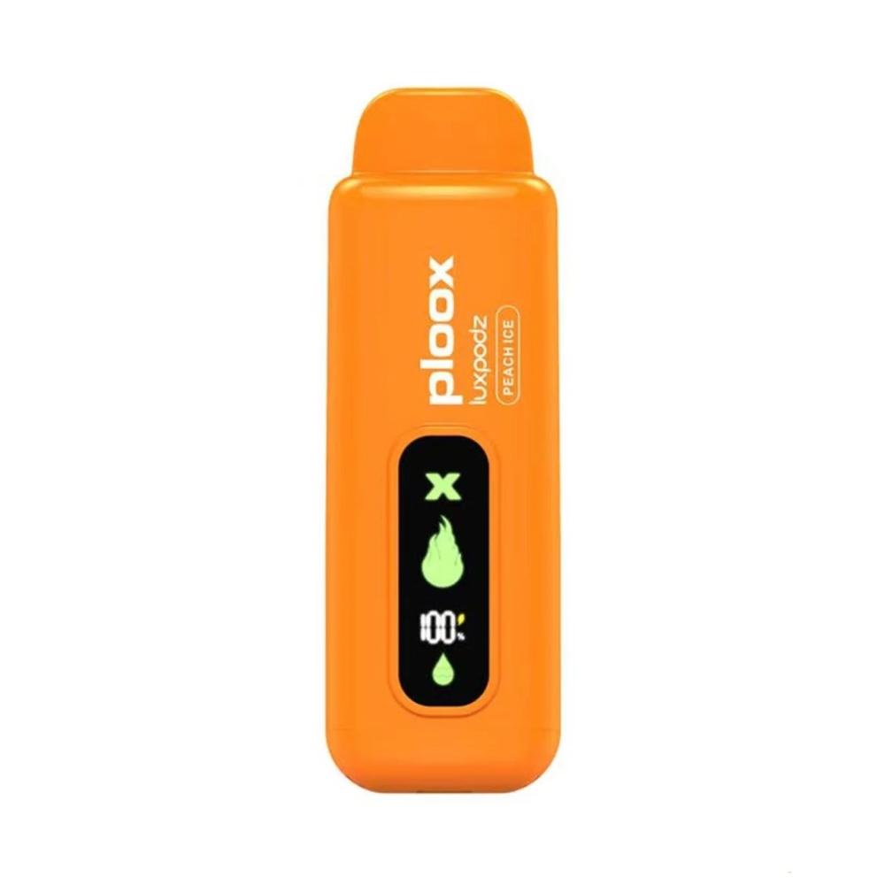 Peach Ice Ploox X Pod Disposable Vape 15K Puffs