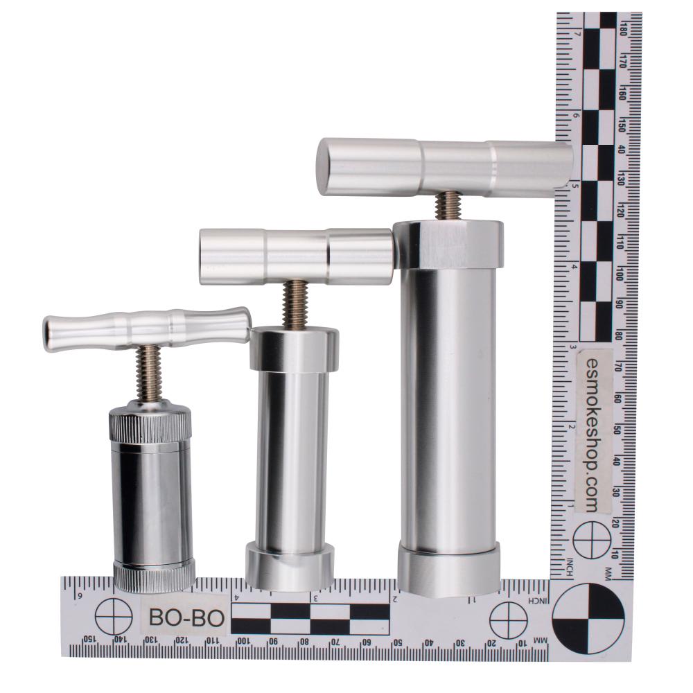 Press Pollen T Shape Big Heavy Duty Durable Metal Cylinder-Silver