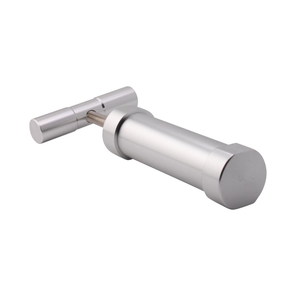 Press Pollen T Shape Big Heavy Duty Durable Metal Cylinder-Silver